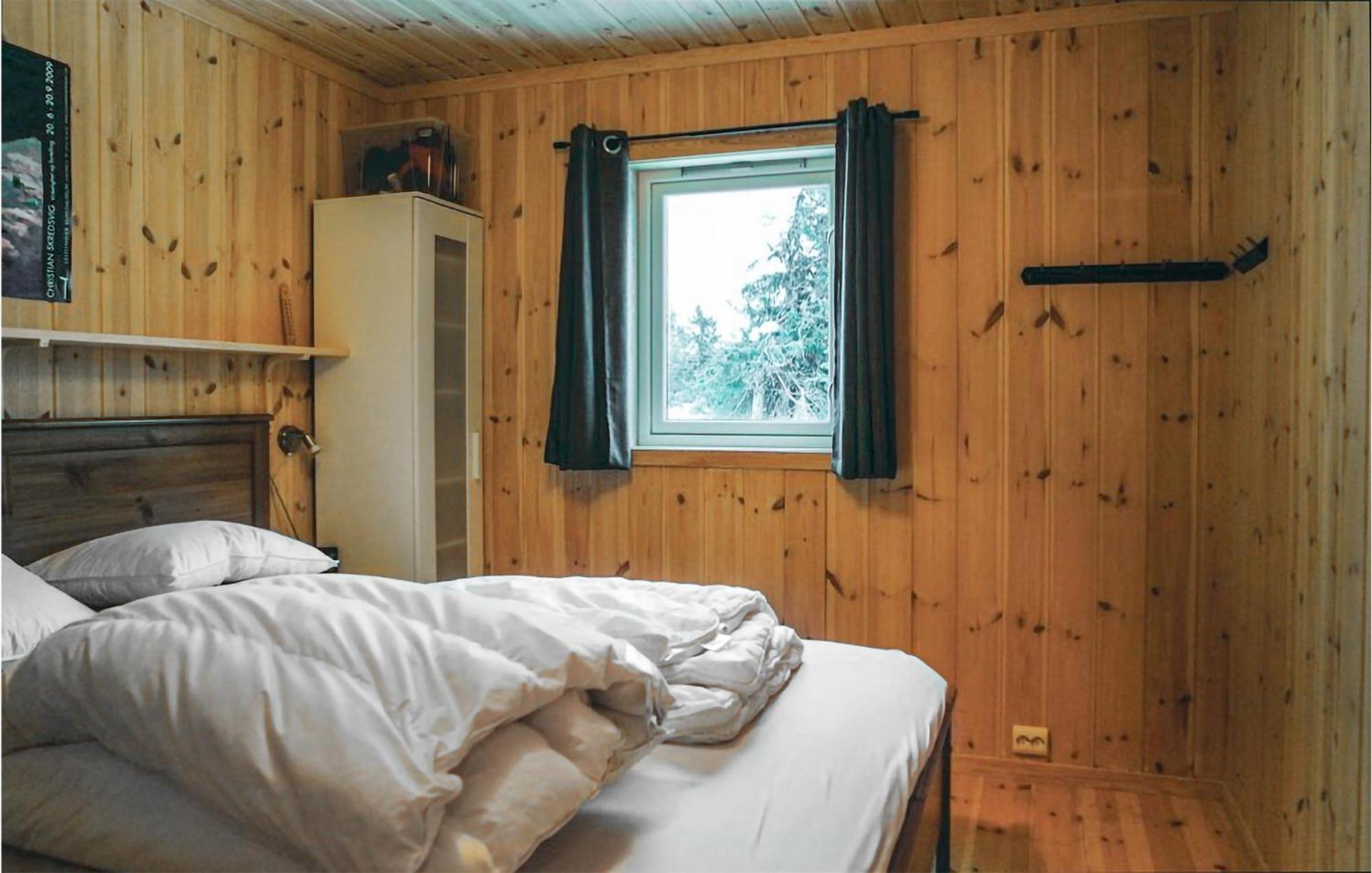 Amazing Home In Sjusjoen With Kitchen Exterior foto